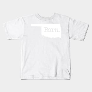 Oklahoma Born OK Kids T-Shirt